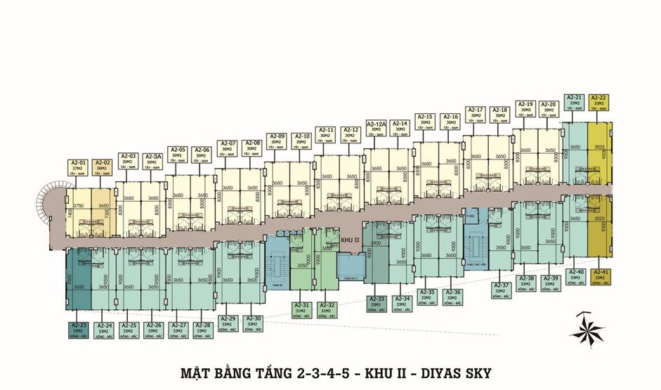Mat-bang-tang-2-5-khu-II-du-an-Diyas-Sky