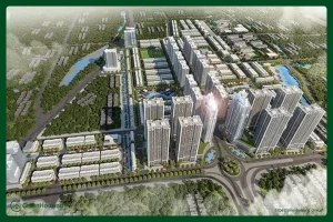 Phối cảnh tổng thể dự án khu đô thị Hoàng Huy New City