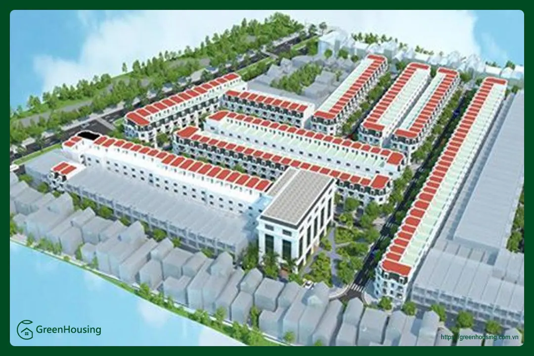 Phối cảnh tổng thể dự án khu đô thị Việt Phát South City