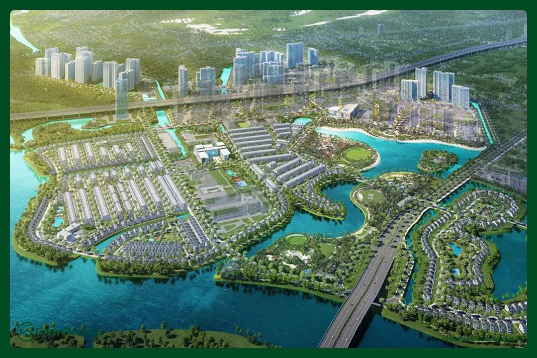 Phối cảnh tổng thể dự án khu đô thị Vinhomes Ocean Park