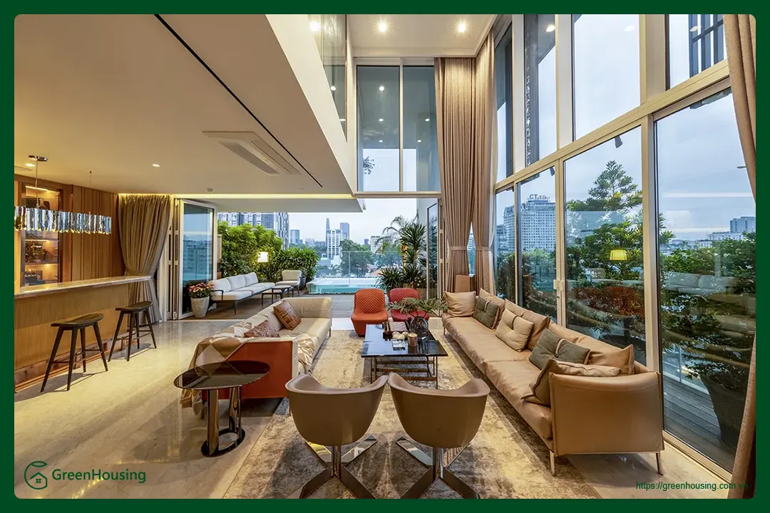 Penthouse View Green Living Apartments