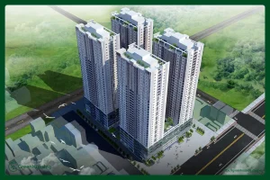 Phối cảnh dự án nhà ở xã hội THT New City