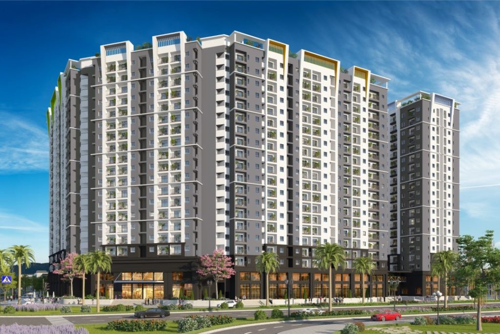 Phối cảnh tổng quan dự án nhà ở xã hội Hope Residences