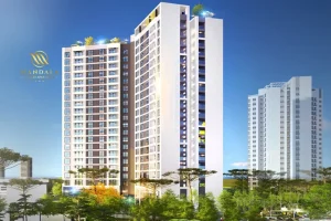 Phối cảnh chung cư Mandala CT14 Hồng Hà Eco City