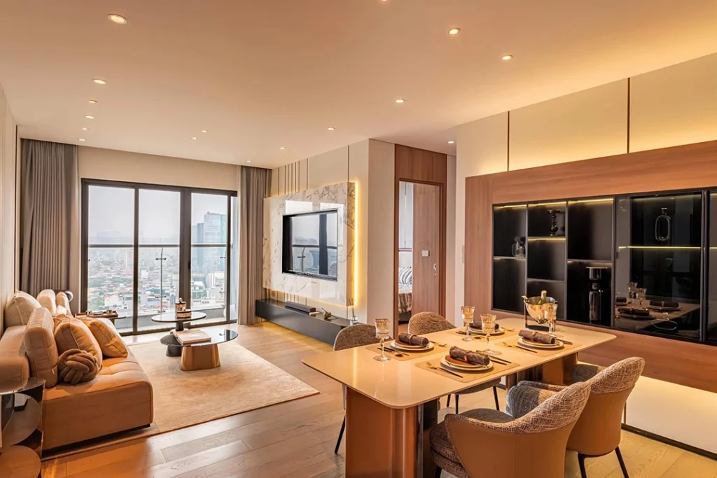 Thiết kế căn hộ The Nelson Private Residences Láng Hạ