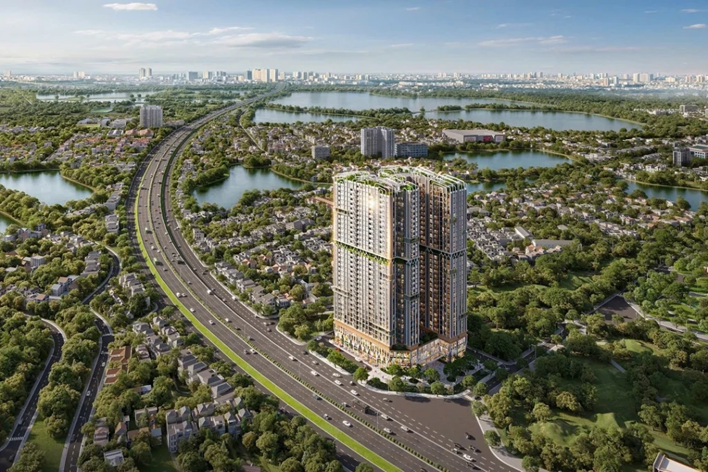 Phối cảnh tổng thể dự án Galia Hà Nội