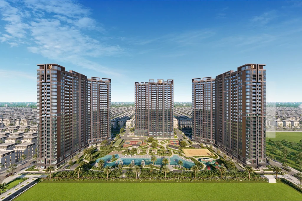 Phối cảnh tổng thể dự án Masteri Trinity Square