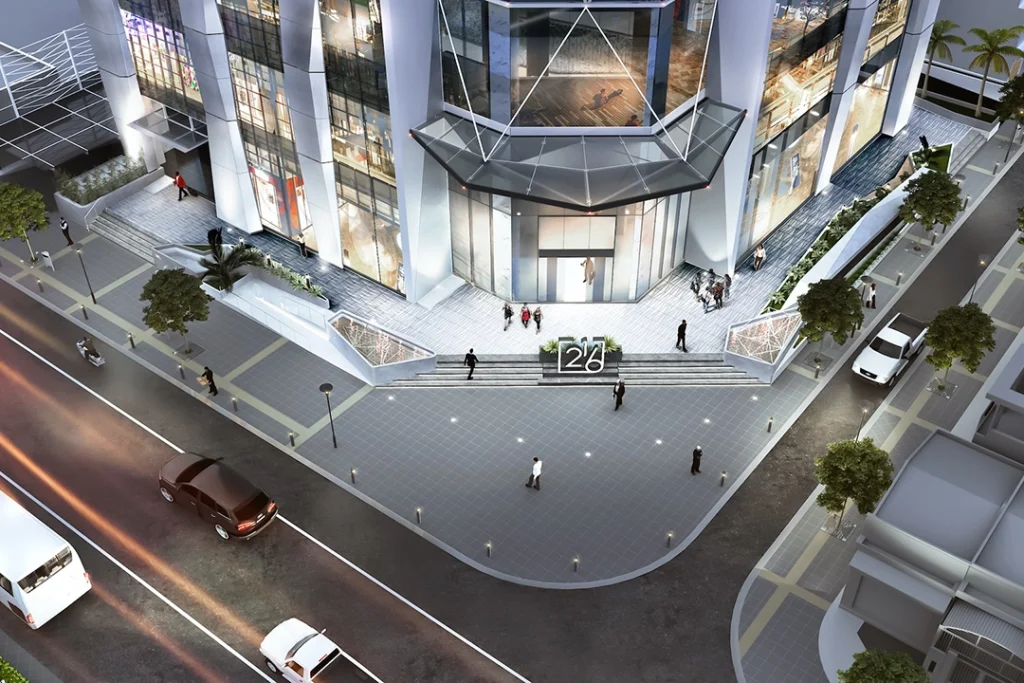 Sảnh chung cư Summit Building Trần Duy Hưng