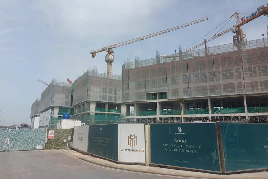 Tiến độ thi công chung cư Lumiere Spring Bay tháng 5 năm 2025