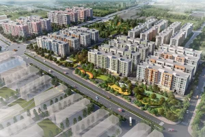 Phối cảnh dự án nhà ở xã hội Happy Home Tràng Cát