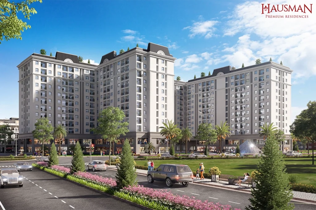 Phối cảnh tổng thể dự án Hausman Premium Residences