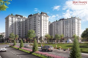 Phối cảnh tổng thể dự án Hausman Premium Residences