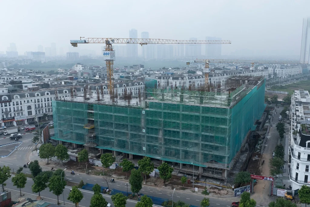 Tiến độ thi công dự án Hausman Premium Residences