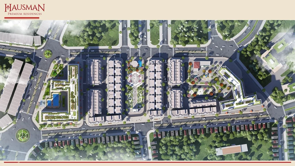 Tổng thể dự án Hausman Premium Residences