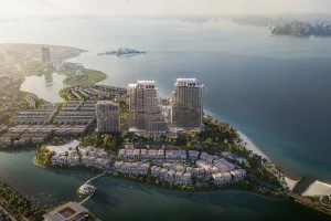 Phối cảnh tổng thể dự án Aria Bay Hạ Long